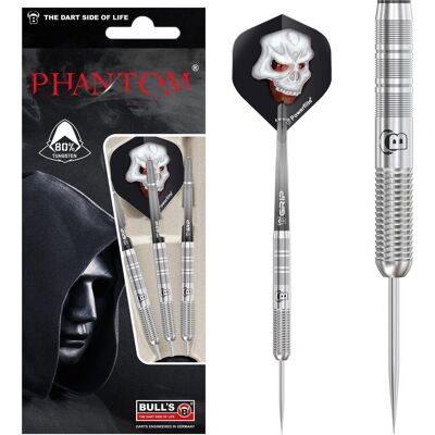 Dart en acier BULLS Phantom PT1 - Mince, Droit, 2 Poids - Fléchette - Publicité Dart en acier BULLS Phantom PT1 - Mince, Droit, 2 Poids - Fléchette - Publicité
