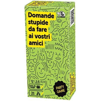 Asmodée Asmodee Dumme Fragen an Ihre Freunde, Brettspiel, 12+ Jahre, 3-8 Spieler, italienische Ausgabe (Italien, 3 - 8 Joueur) - Publicité Asmodée Asmodee Dumme Fragen an Ihre Freunde, Brettspiel, 12+ Jahre, 3-8 Spieler, italienische Ausgabe (Italien, 3 - 8 Joueur) - Publicité