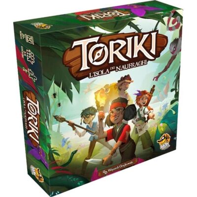 Asmodée Toriki: L'Isola Dei Naufraghi (1 - 4 Joueur) - Publicité Asmodée Toriki: L'Isola Dei Naufraghi (1 - 4 Joueur) - Publicité