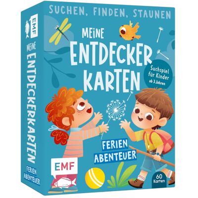 Edition Fischer Suchen, Finden, Staunen – Meine Entdeckerkarten – Ferien-Ab (Allemand) - Publicité Edition Fischer Suchen, Finden, Staunen – Meine Entdeckerkarten – Ferien-Ab (Allemand) - Publicité