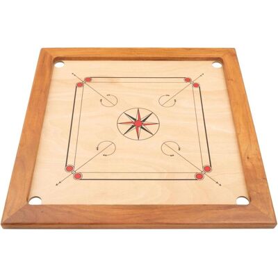 Philos 8207 - Carrom Mumbai - Jeu en bois naturel - Publicité Philos 8207 - Carrom Mumbai - Jeu en bois naturel - Publicité