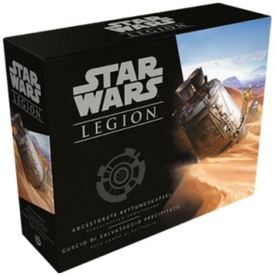 FFG FFGD4645 - Légion Capsule de sauvetage écrasée - pour Star Wars (IT, extension DE) (Allemand, 2 Joueur) - Publicité FFG FFGD4645 - Légion Capsule de sauvetage écrasée - pour Star Wars (IT, extension DE) (Allemand, 2 Joueur) - Publicité
