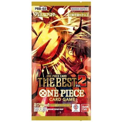 Bandai One Piece The Best PRB-02 Premium Booster Pack (JP) (Japonais, Pack de boosters) - Publicité Bandai One Piece The Best PRB-02 Premium Booster Pack (JP) (Japonais, Pack de boosters) - Publicité