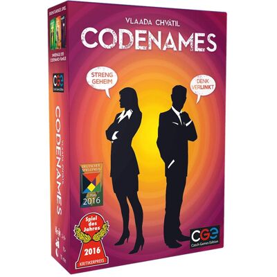 Heidelberger Spieleverlag Codenames - Jeu de Société - 2023 - Publicité Heidelberger Spieleverlag Codenames - Jeu de Société - 2023 - Publicité