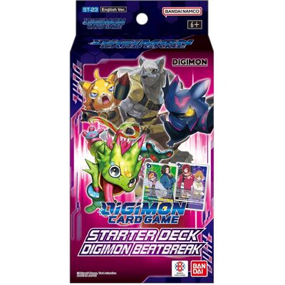 Bandai Digimon - Digimon Beatbreak ST23 - Deck de départ (DIGI2845) (Pont) - Publicité Bandai Digimon - Digimon Beatbreak ST23 - Deck de départ (DIGI2845) (Pont) - Publicité