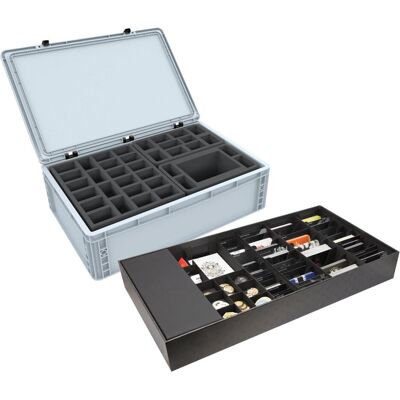 Feldherr Schaumstoff-Set mit Eurobox DSEB165 Organizer Insert für Kingdom Death (Matières plastiques, Mousse) - Publicité Feldherr Schaumstoff-Set mit Eurobox DSEB165 Organizer Insert für Kingdom Death (Matières plastiques, Mousse) - Publicité