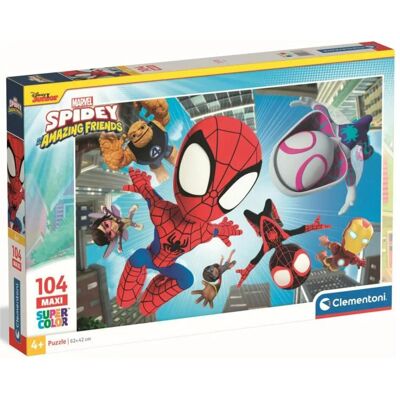 Clementoni 23777 Puzzle - Spidey, 104 pièces, Enfants - Publicité Clementoni 23777 Puzzle - Spidey, 104 pièces, Enfants - Publicité