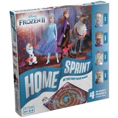 Cartamundi Elsa Anna Sven Olaf Frozen 2 Sprint à la Maison Jeu de Société - Publicité Cartamundi Elsa Anna Sven Olaf Frozen 2 Sprint à la Maison Jeu de Société - Publicité