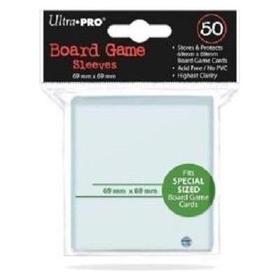 Ultra Pro Pochettes pour jeux de société 69x69mm (50) - Publicité Ultra Pro Pochettes pour jeux de société 69x69mm (50) - Publicité