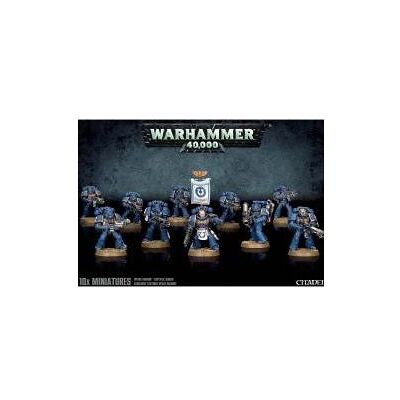 Games Workshop Warhammer 40k - Space Marine Tactical Squad - Publicité Games Workshop Warhammer 40k - Space Marine Tactical Squad - Publicité