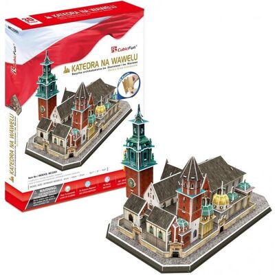 Puzzle 3D Cubic Fun Cathédrale Wawel - 101 Pièces - Publicité Puzzle 3D Cubic Fun Cathédrale Wawel - 101 Pièces - Publicité