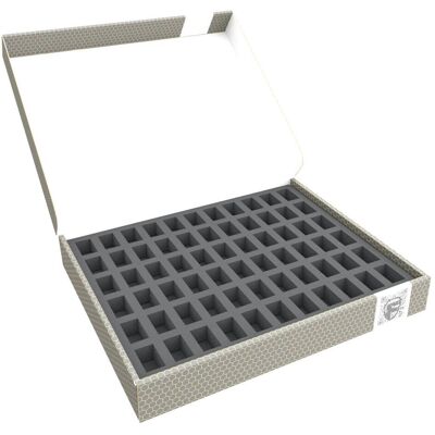 Feldherr Lagerbox FSLB040 für Miniaturen im Massstab 1:72 (20 mm) (Carton, Mousse) - Publicité Feldherr Lagerbox FSLB040 für Miniaturen im Massstab 1:72 (20 mm) (Carton, Mousse) - Publicité