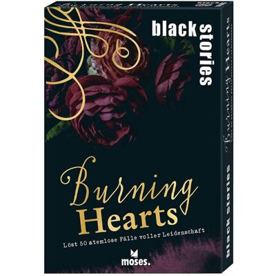 Moses black stories Burning Hearts (Allemand, 2 - 6 Joueur) - Publicité Moses black stories Burning Hearts (Allemand, 2 - 6 Joueur) - Publicité