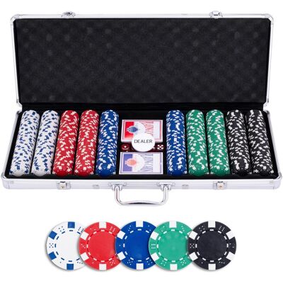 Bicycle Poker Set 500 Standard - Publicité Bicycle Poker Set 500 Standard - Publicité