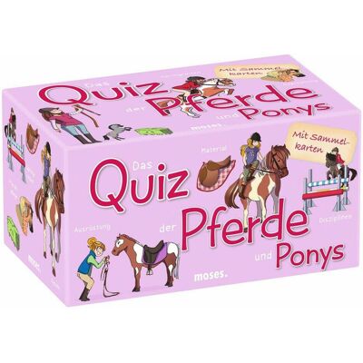 Pegasus Spiele Moses MOS90207 - Jeu-questionnaire Chevaux et Poneys - Publicité Pegasus Spiele Moses MOS90207 - Jeu-questionnaire Chevaux et Poneys - Publicité