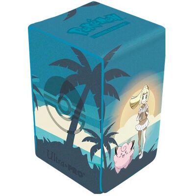 Ultra Pro Pokémon - Lillie and Clefairy Alcove Tower Deck Box - Publicité Ultra Pro Pokémon - Lillie and Clefairy Alcove Tower Deck Box - Publicité