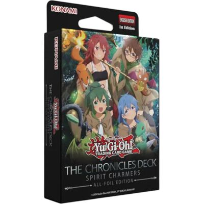Konami Yu-Gi-Oh! Chronicles Deck: Spirit Charmes ENG (Anglais, Coffret & Collection) - Publicité Konami Yu-Gi-Oh! Chronicles Deck: Spirit Charmes ENG (Anglais, Coffret & Collection) - Publicité
