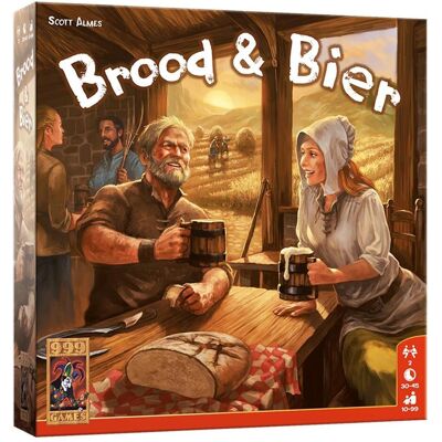 Jeu de société Pain et Bière 999Games - Multicolore - Publicité Jeu de société Pain et Bière 999Games - Multicolore - Publicité