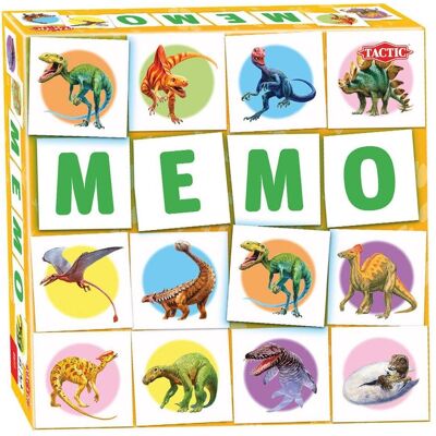 Tactic Mémo sur les dinos (Multilingue) - Publicité Tactic Mémo sur les dinos (Multilingue) - Publicité