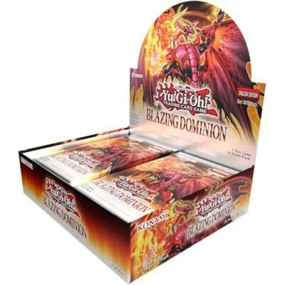 Konami Yu-Gi-Oh! TCG Blazing Dominion présentoir boosters (24) *ANGLAIS* (Anglais, Affichage du booster) - Publicité Konami Yu-Gi-Oh! TCG Blazing Dominion présentoir boosters (24) *ANGLAIS* (Anglais, Affichage du booster) - Publicité
