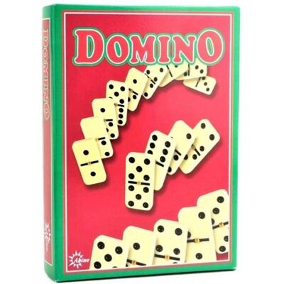 Abino Steiner 28 Pièces Domino - Jeu de Société - Publicité Abino Steiner 28 Pièces Domino - Jeu de Société - Publicité