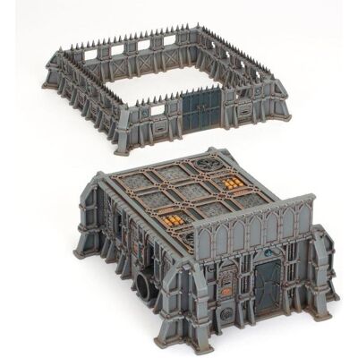 Games Workshop Battlezone : Fronteris - STC Hab-Bunker et Stockades (Matières plastiques) - Publicité Games Workshop Battlezone : Fronteris - STC Hab-Bunker et Stockades (Matières plastiques) - Publicité