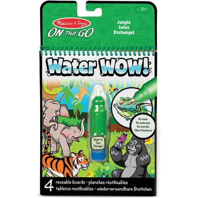 Melissa & Doug MELISSA Water Wow - Jungle Water Reveal Pad - Publicité Melissa & Doug MELISSA Water Wow - Jungle Water Reveal Pad - Publicité