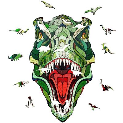 Eco Wood Art T-Rex (129 pièces) - Puzzle en bois (129 pièces) - Publicité Eco Wood Art T-Rex (129 pièces) - Puzzle en bois (129 pièces) - Publicité