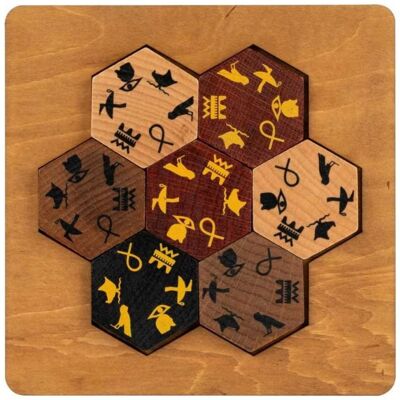 Professor Puzzle Egyptian Hieroglyph Puzzle (Anglais) - Publicité Professor Puzzle Egyptian Hieroglyph Puzzle (Anglais) - Publicité