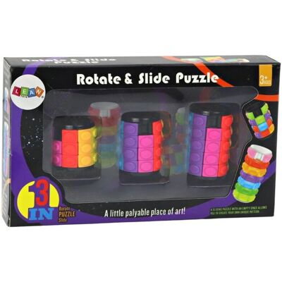 Lean Toys Zylinder-Logik-Puzzle-Set - Publicité Lean Toys Zylinder-Logik-Puzzle-Set - Publicité