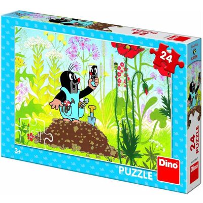 Puzzle Dino avec Taupe - 24 pièces - Jeu pour enfants - Publicité Puzzle Dino avec Taupe - 24 pièces - Jeu pour enfants - Publicité