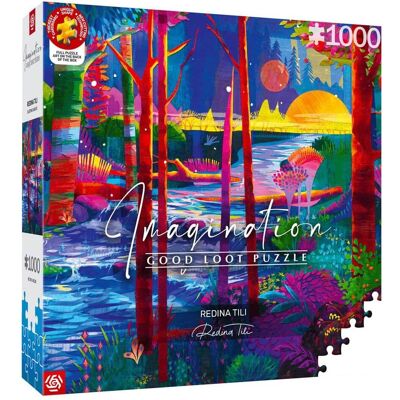 Redina Tili Modèle - Sleeping Giants Puzzle - 1000 Pièces - Puzzle - Publicité Redina Tili Modèle - Sleeping Giants Puzzle - 1000 Pièces - Puzzle - Publicité