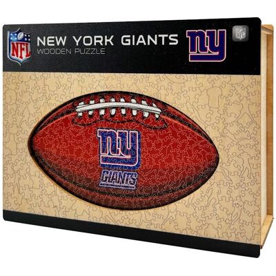 ICONIC Puzzles - New York Giants - Puzzle en bois logo NFL - Taille S - Publicité ICONIC Puzzles - New York Giants - Puzzle en bois logo NFL - Taille S - Publicité