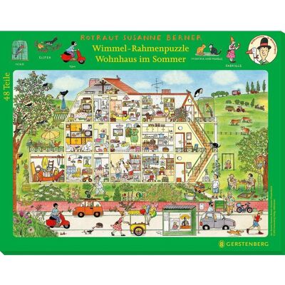Gerstenberg Puzzle cadre ciel été motif maison d'habitation (48 pièces) - Publicité Gerstenberg Puzzle cadre ciel été motif maison d'habitation (48 pièces) - Publicité