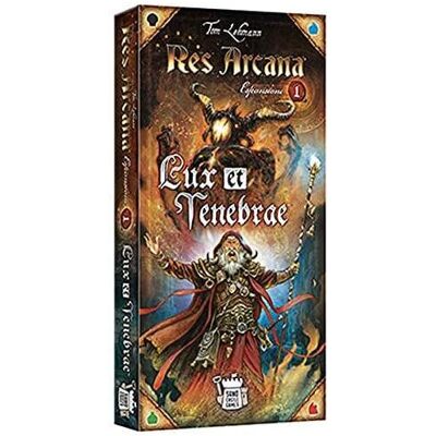 Asmodée Res Arcana - Lux et Tenebrae : Ed. Italiana (Italien, 2 - 5 Joueur) - Publicité Asmodée Res Arcana - Lux et Tenebrae : Ed. Italiana (Italien, 2 - 5 Joueur) - Publicité