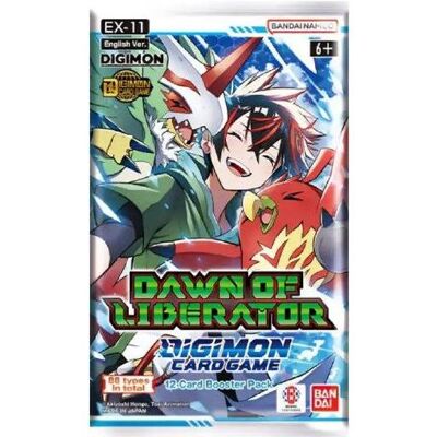 Bandai Dawn of Liberator Booster EN (Anglais, Pack de boosters) - Publicité Bandai Dawn of Liberator Booster EN (Anglais, Pack de boosters) - Publicité