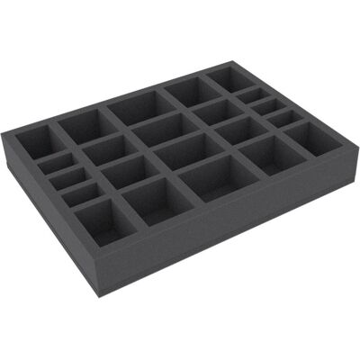 Feldherr BLLV060BO - Insert pour la boîte de jeu de société KDM - 22 grand Kingdom Death Monster Min (Mousse) - Publicité Feldherr BLLV060BO - Insert pour la boîte de jeu de société KDM - 22 grand Kingdom Death Monster Min (Mousse) - Publicité