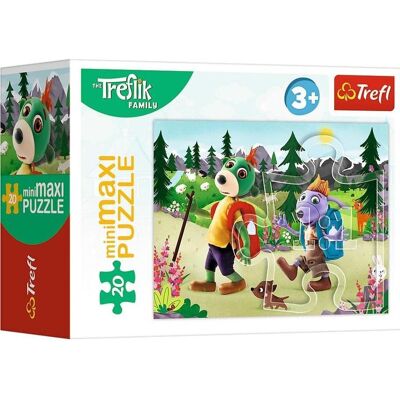 Trefl Puzzle 20 miniMaxi Trefliks jour 4 (20 pièces) - Publicité Trefl Puzzle 20 miniMaxi Trefliks jour 4 (20 pièces) - Publicité
