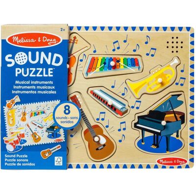 Melissa & Doug Musical Instruments Sound (8 pièces) - Publicité Melissa & Doug Musical Instruments Sound (8 pièces) - Publicité