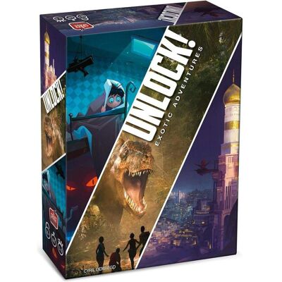 Asmodée Unlock! Exotic Adventures (Italien, 1 - 6 Joueur) - Publicité Asmodée Unlock! Exotic Adventures (Italien, 1 - 6 Joueur) - Publicité