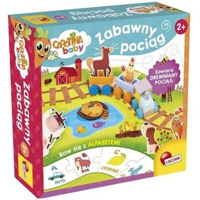 Lisciani Carotina Baby Kit d'apprentissage train jouet - Publicité Lisciani Carotina Baby Kit d'apprentissage train jouet - Publicité