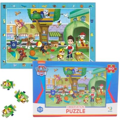 Puzzle Dodo Tlapková Streife 50 Pièces - Publicité Puzzle Dodo Tlapková Streife 50 Pièces - Publicité