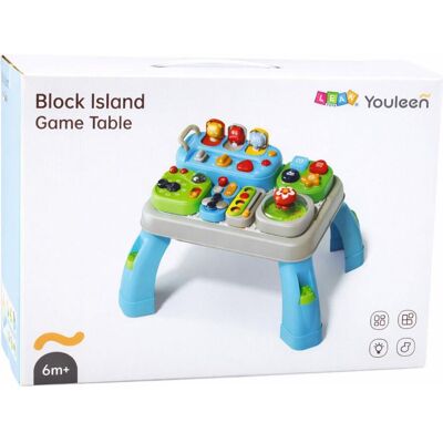 Lean Toys Interaktiver Lerntisch für Kleinkinder mit Klangmodulen - Publicité Lean Toys Interaktiver Lerntisch für Kleinkinder mit Klangmodulen - Publicité