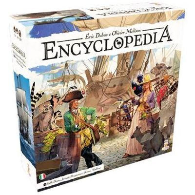 Asmodée Encyclopédie - Ed. Italienne (Italien) - Publicité Asmodée Encyclopédie - Ed. Italienne (Italien) - Publicité
