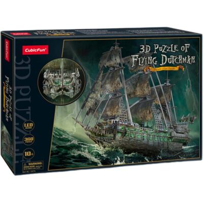 Cubic Fun Puzzle 3D Lumineux Hollandais Volant - Puzzle 3D - Publicité Cubic Fun Puzzle 3D Lumineux Hollandais Volant - Puzzle 3D - Publicité