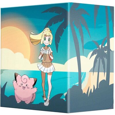Ultra Pro Pokémon - Lillie and Clefairy Flex Deck Box 100+ - Publicité Ultra Pro Pokémon - Lillie and Clefairy Flex Deck Box 100+ - Publicité