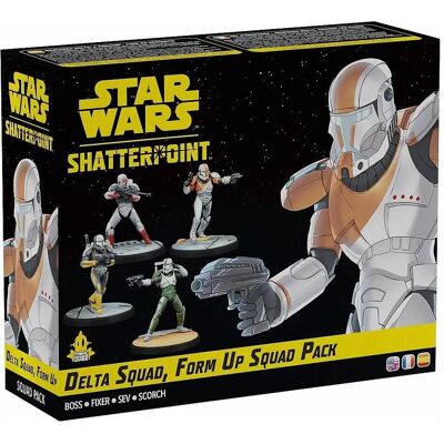Atomic Mass Games SW SHATTERPOINT DELTA SQUAD, FORM UP (SQUAD) (FR-DE-EN-ES) (Matières plastiques) - Publicité Atomic Mass Games SW SHATTERPOINT DELTA SQUAD, FORM UP (SQUAD) (FR-DE-EN-ES) (Matières plastiques) - Publicité