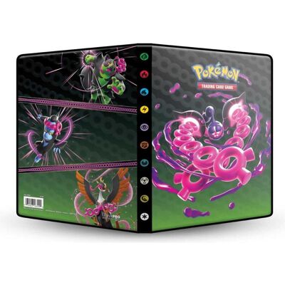 Ultra Pro Portefeuille Shrouded Fable Scarlet et Violet 4-Pocket - Publicité Ultra Pro Portefeuille Shrouded Fable Scarlet et Violet 4-Pocket - Publicité