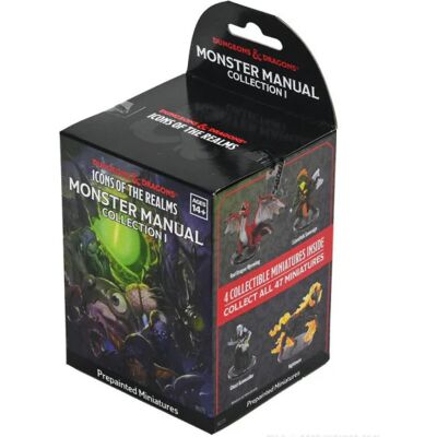 Wizkids D&D Icons of the Realms : Booster Brick « Monster Manual Collection » - 1 pièce assortie (Allemand) - Publicité Wizkids D&D Icons of the Realms : Booster Brick « Monster Manual Collection » - 1 pièce assortie (Allemand) - Publicité
