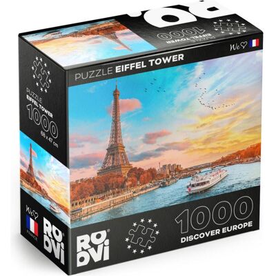D-Toys Puzzle Tour Eiffel - 1000 Pièces - Vue Urbaine - Publicité D-Toys Puzzle Tour Eiffel - 1000 Pièces - Vue Urbaine - Publicité